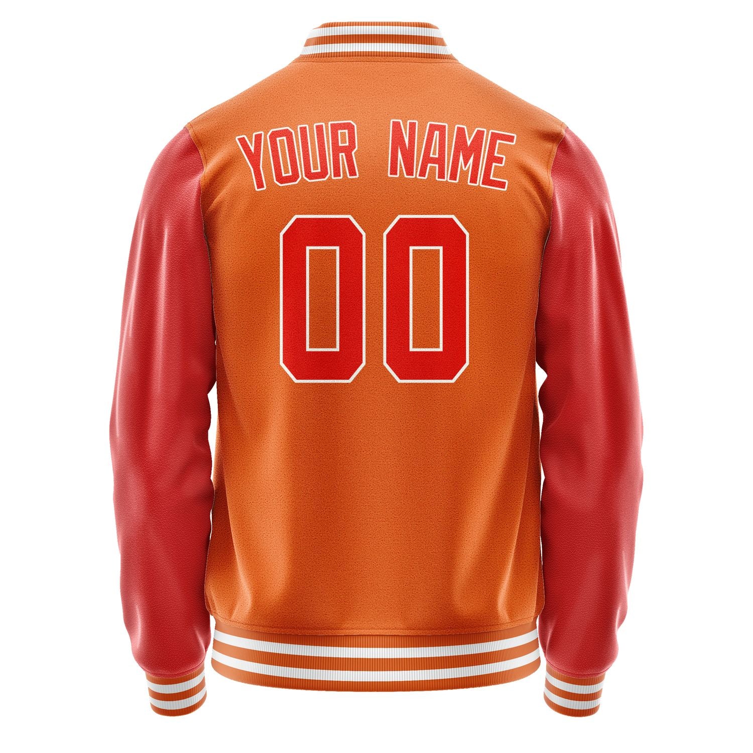 Custom Orange Orange Red Jacket JA2828122818B31812