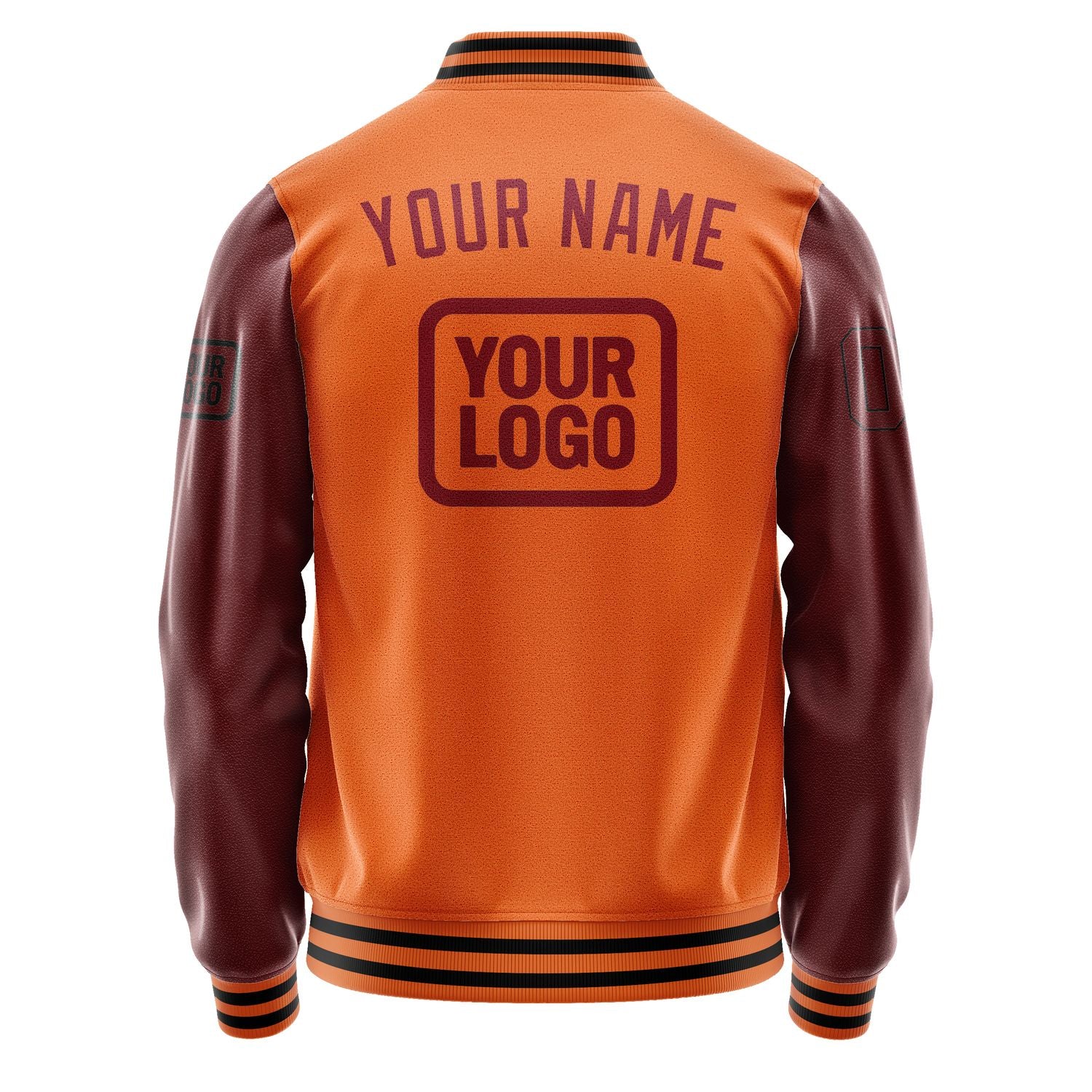 Custom Orange Crimson Red Jacket JA282815281717151517