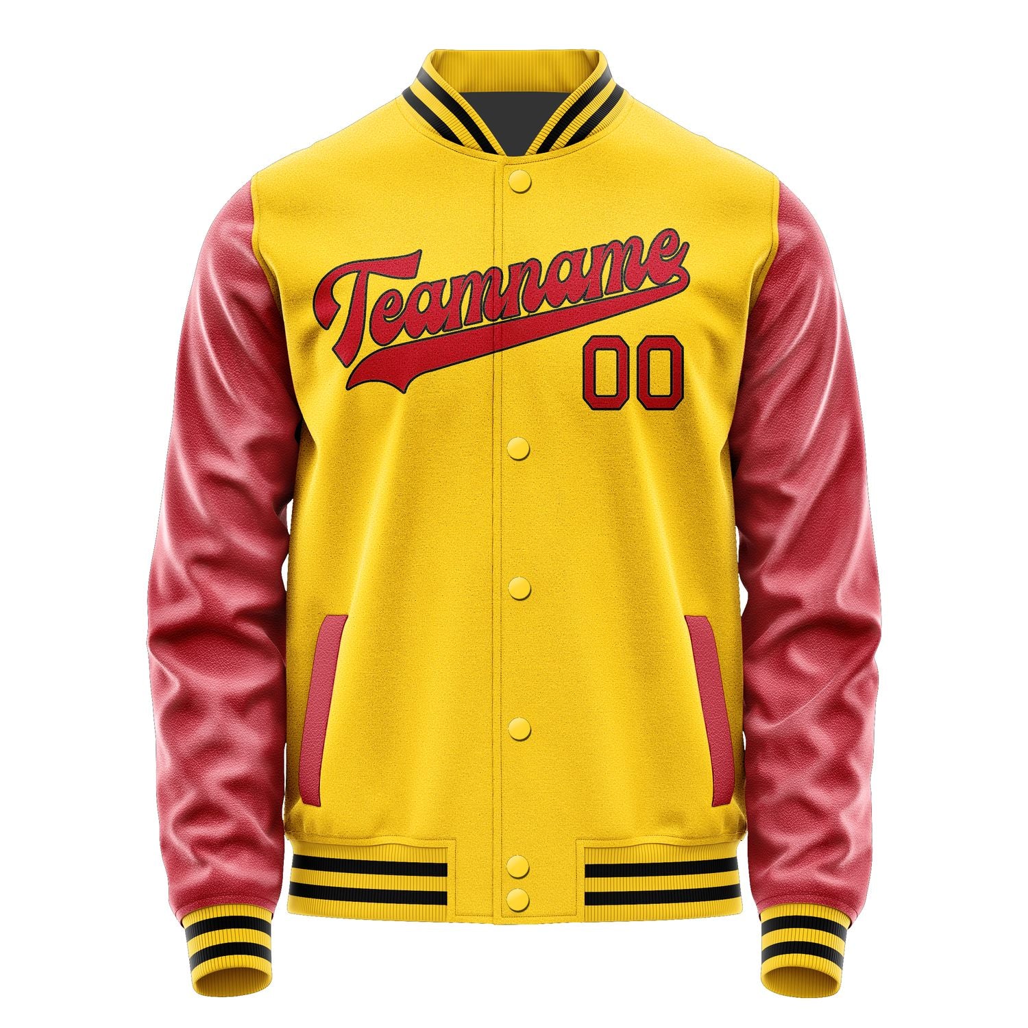 Custom Gold Red Jacket JA3030143017B31714