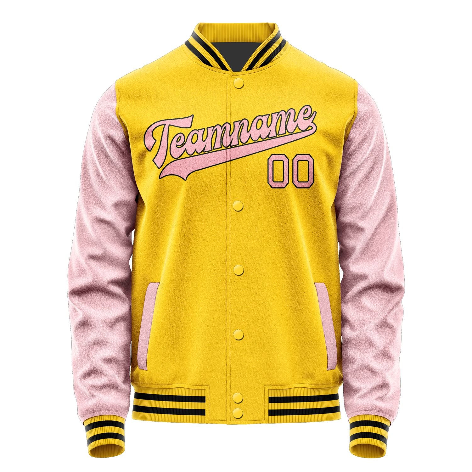 Custom Gold Light Pink Jacket JA3030213017B31721