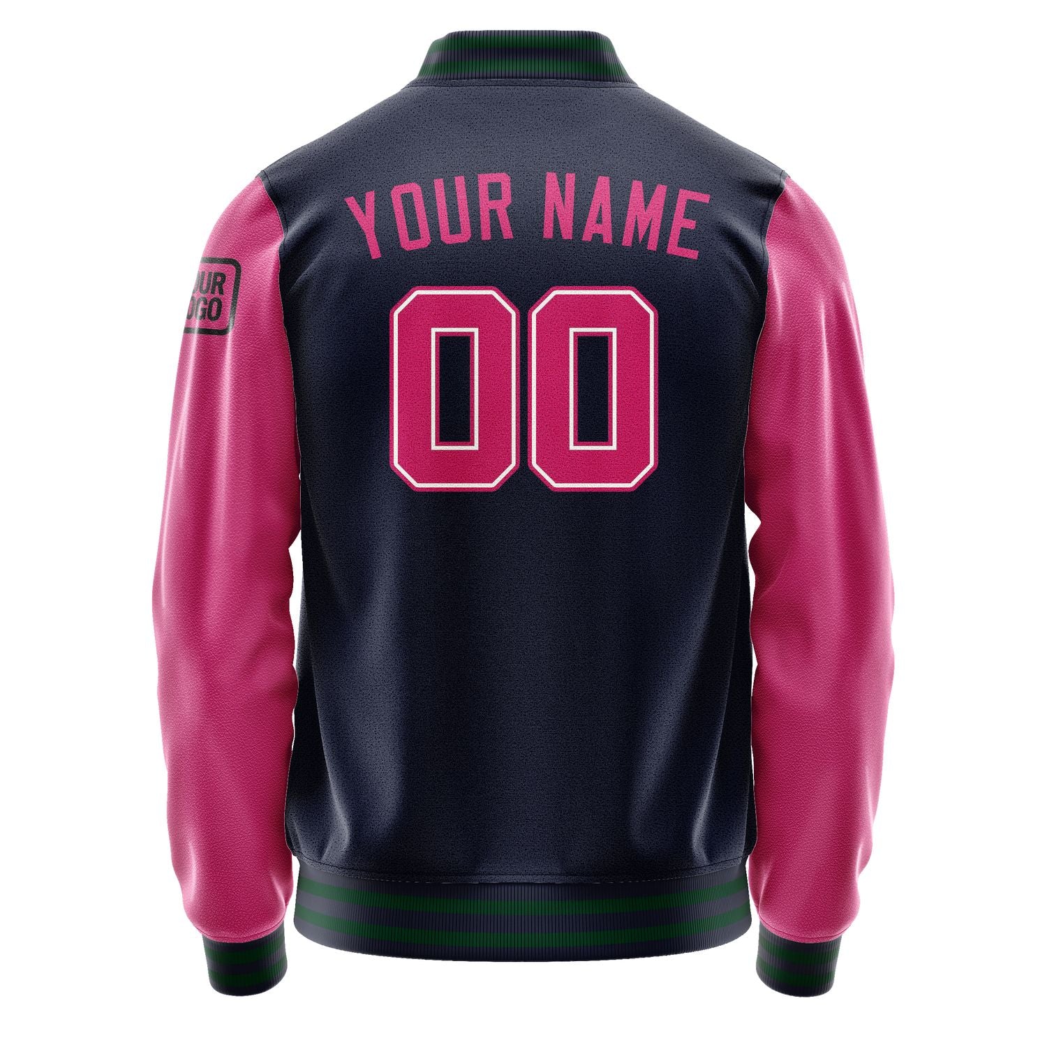 Custom Navy Pink Jacket Jb1111131105131817