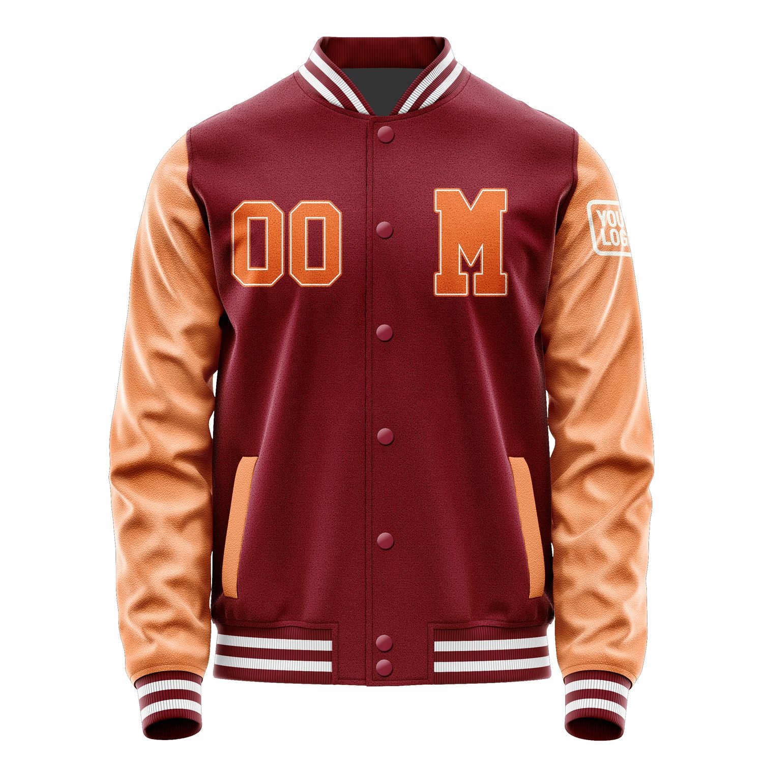 Custom Crimson Red Orange Jacket Jb1515281518281818